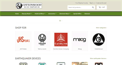 Desktop Screenshot of cottonwoodmusicemporium.com